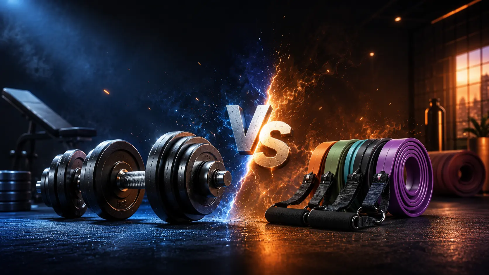 Dumbbells vs Resistance Bands โ Which is Better for Home Workouts in India? (2026)